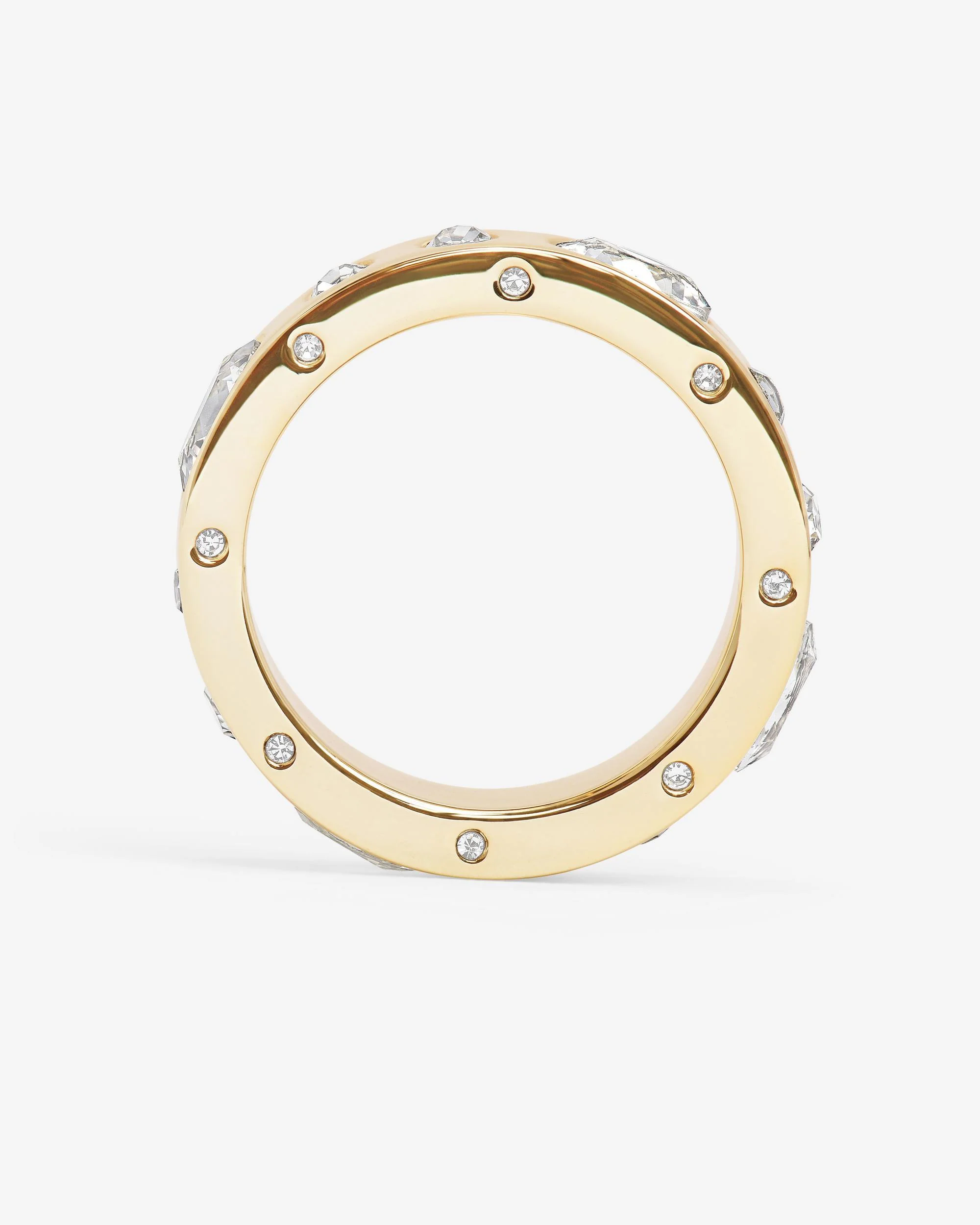 Ashley Sunset Ring - Gold|White Diamondettes - Image 3