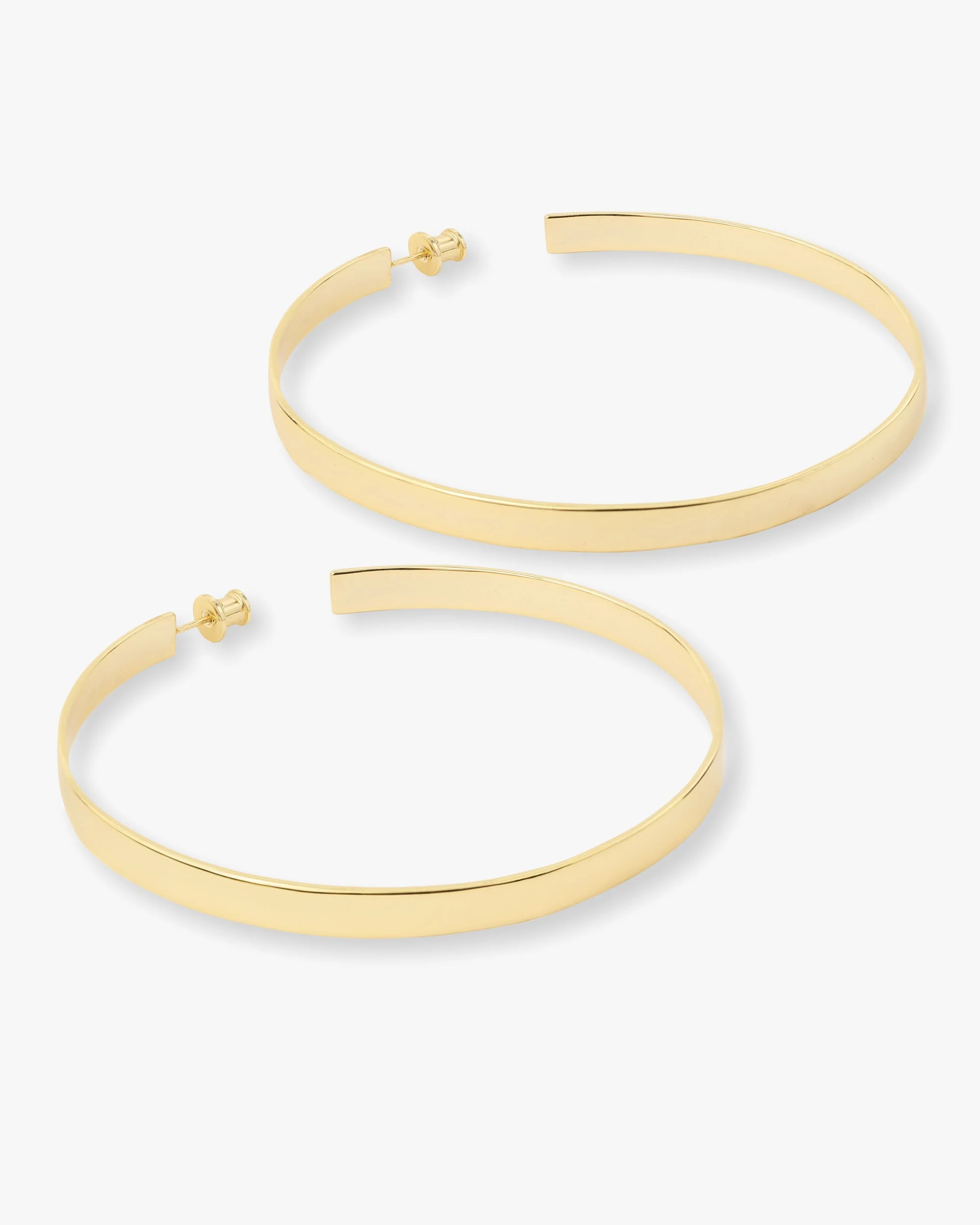 Atlas Hoops 3" - Gold - Image 3