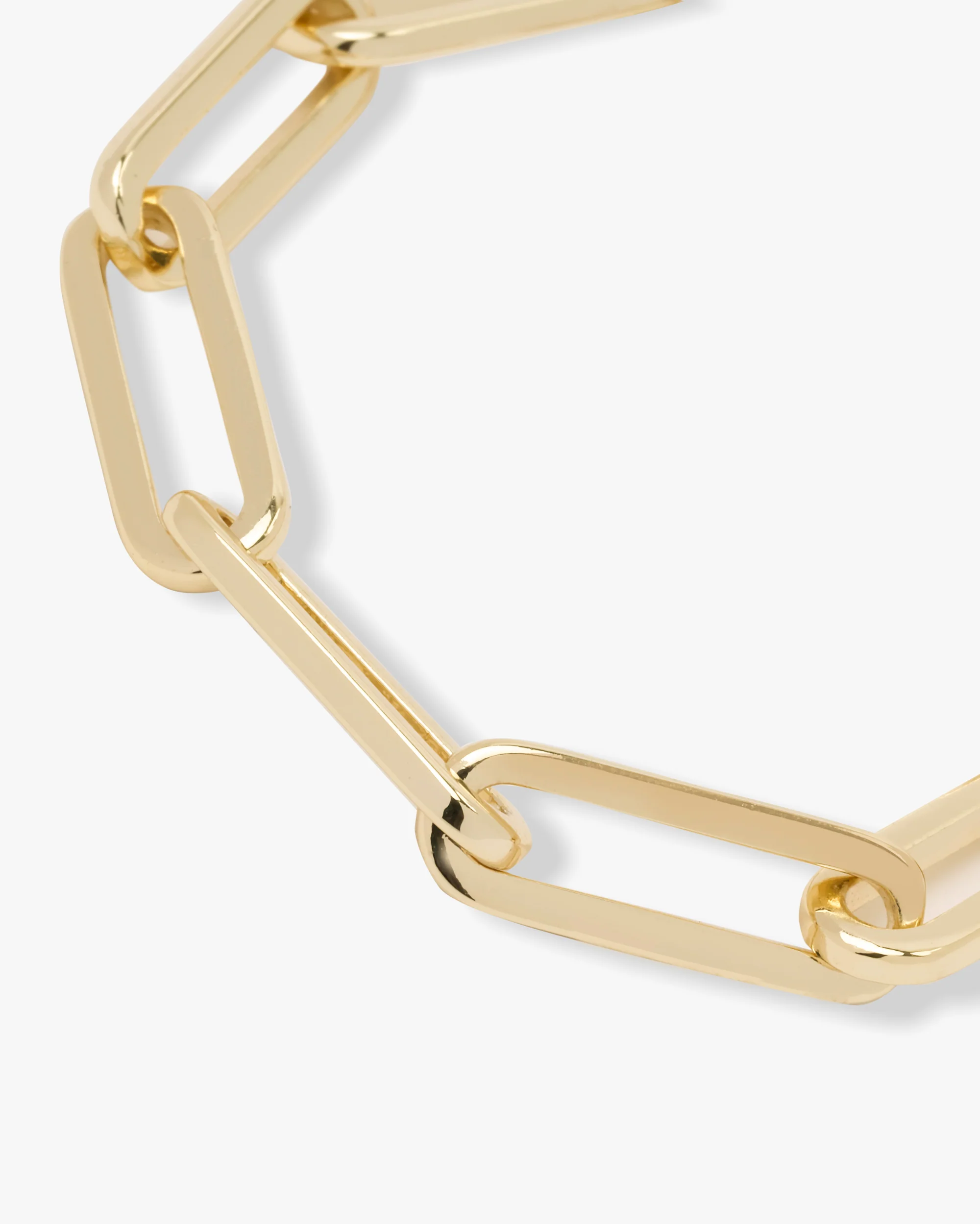Carrie Chain Link Bracelet 8mm - Gold - Image 4