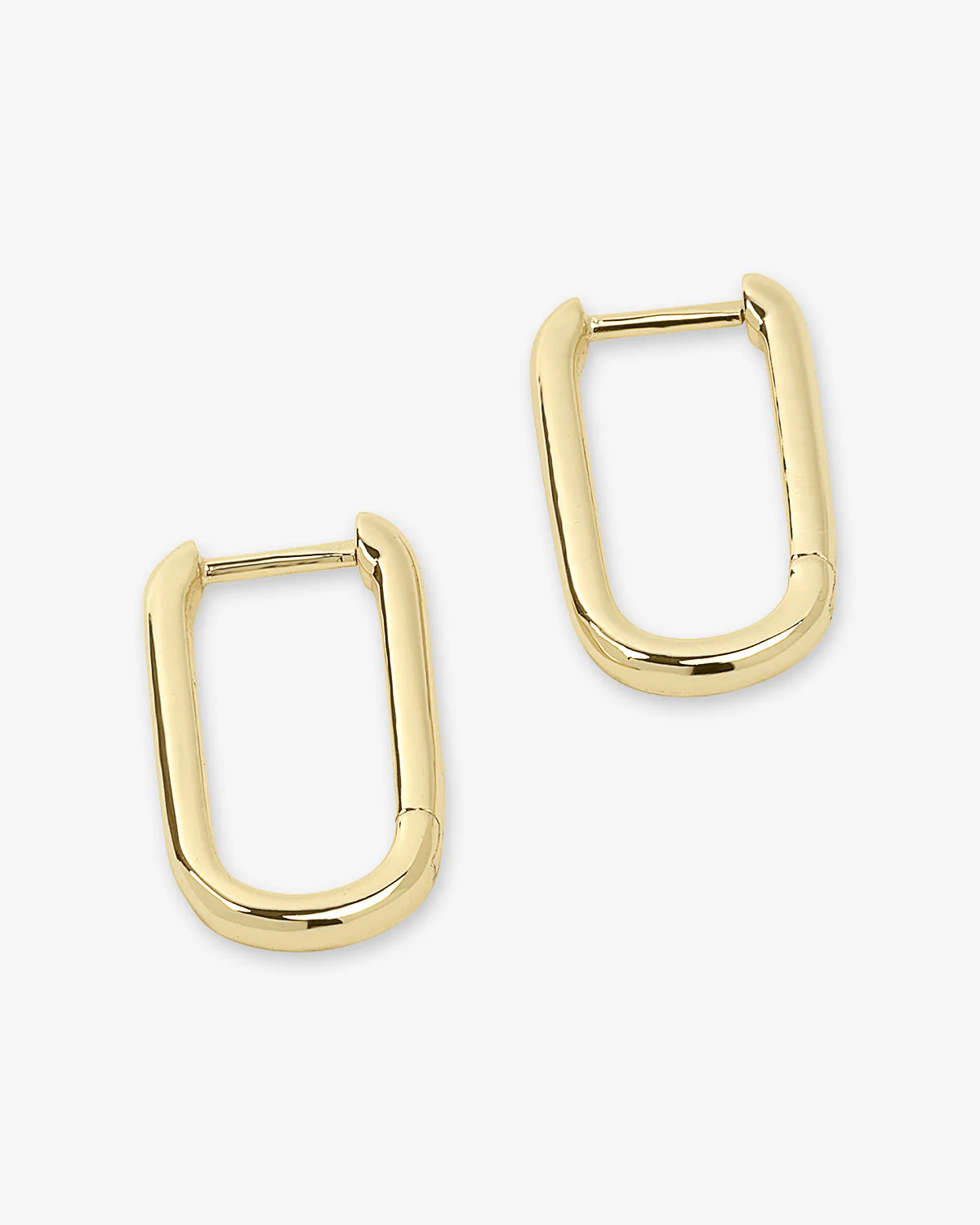 Carrie Chain Huggies - Gold - Image 3