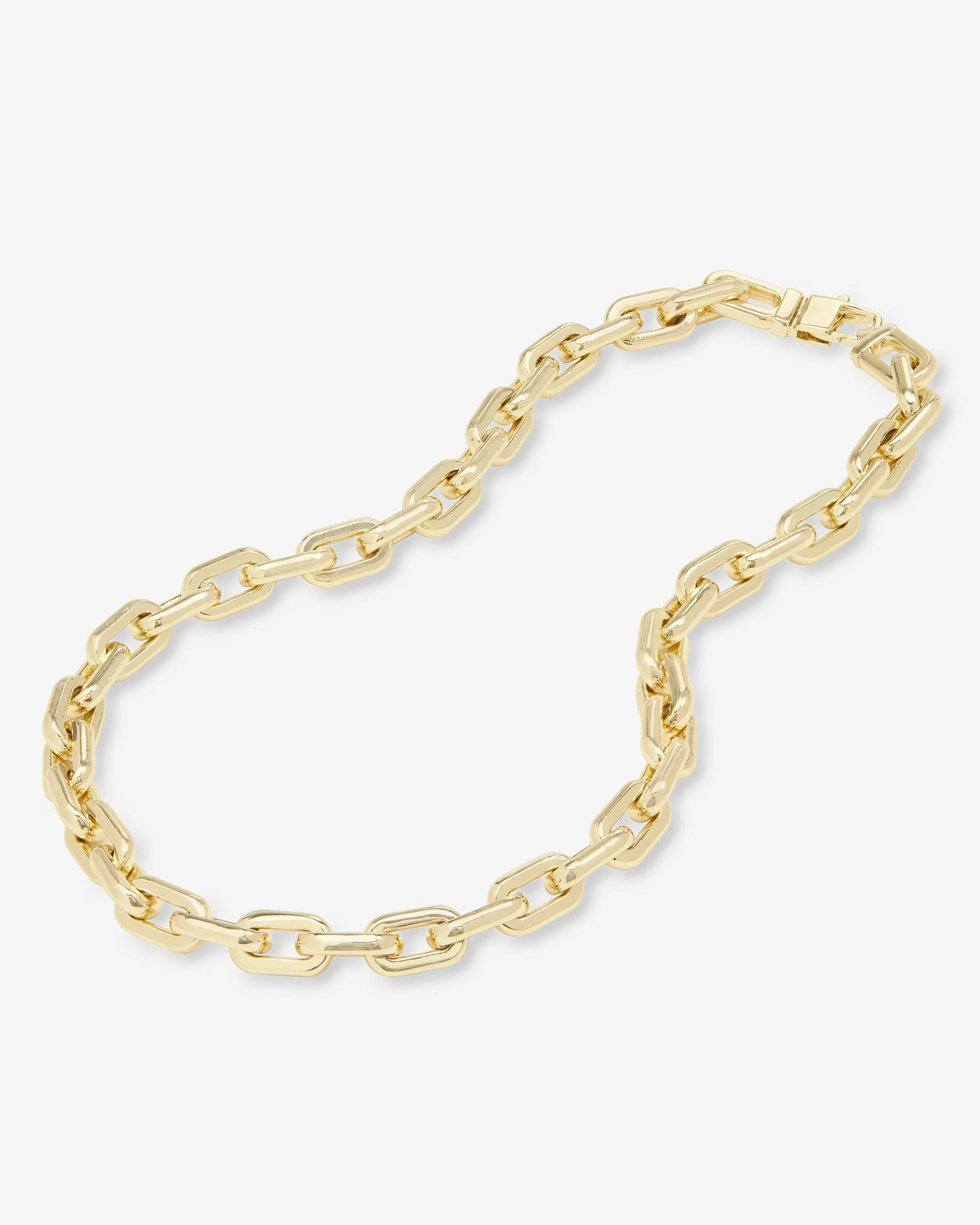 Frankie Chain Necklace 10mm - Gold - Image 4