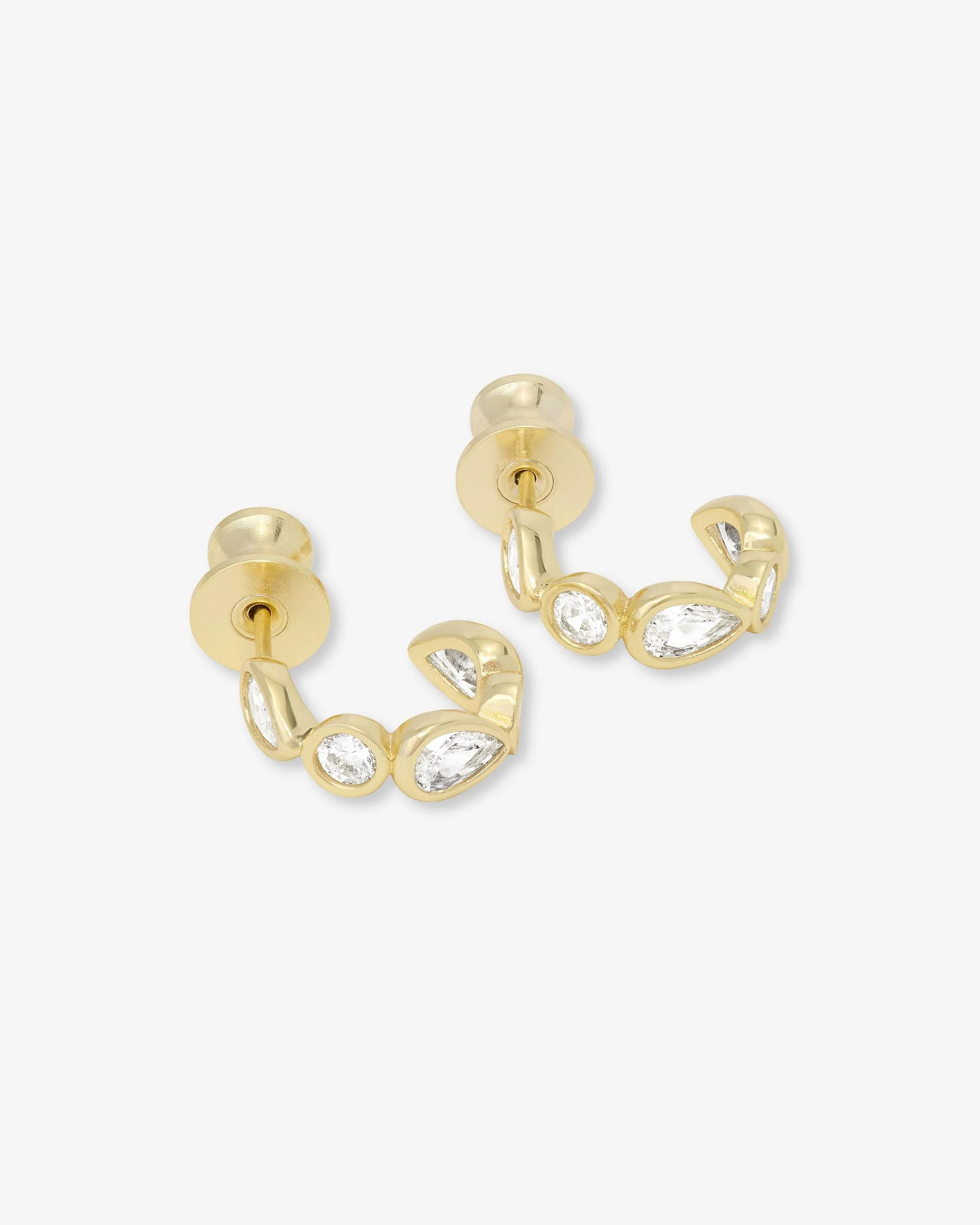 Isla Huggies - Gold|White Diamondettes - Image 3