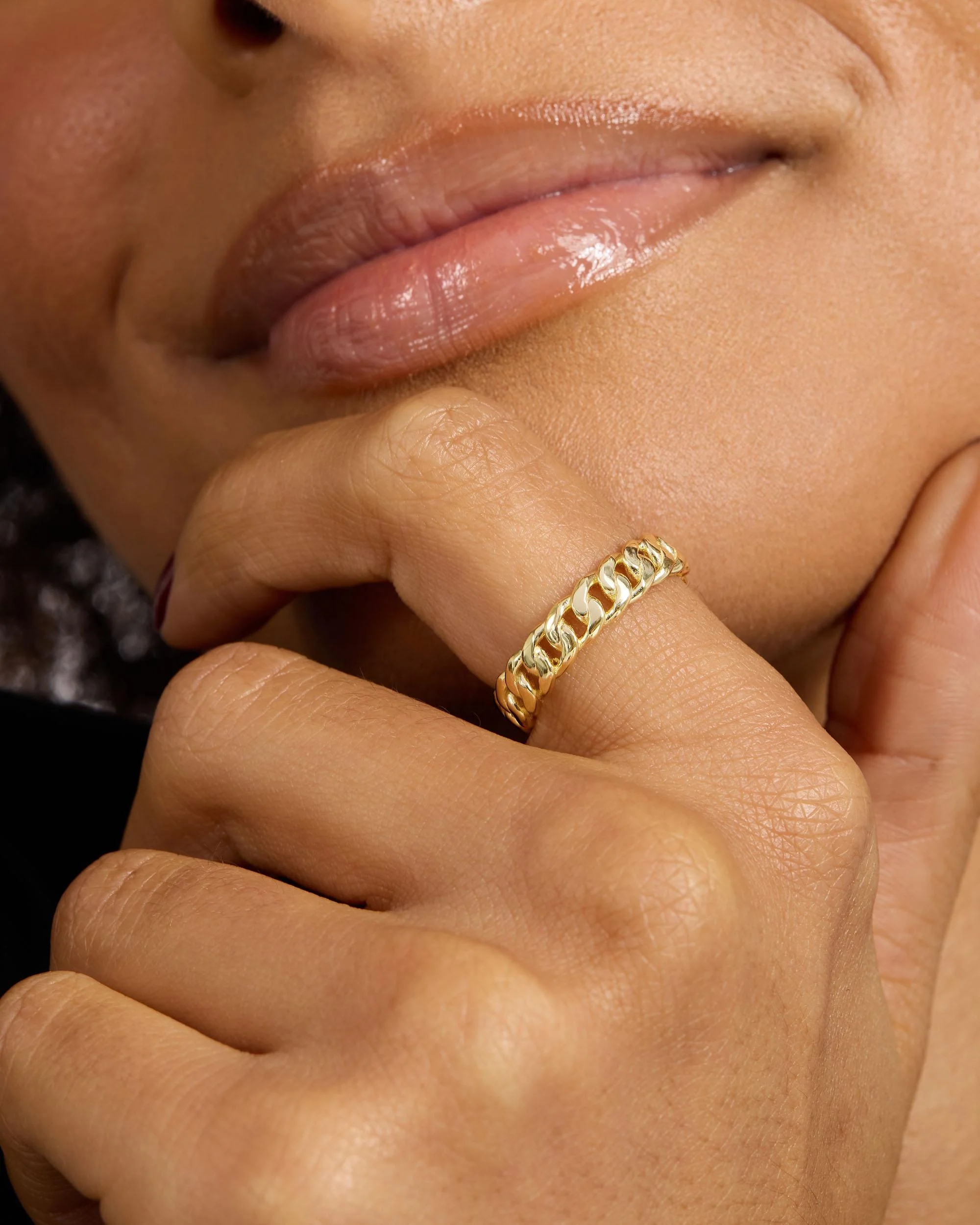 Julian 5mm Ring - Gold - Image 2