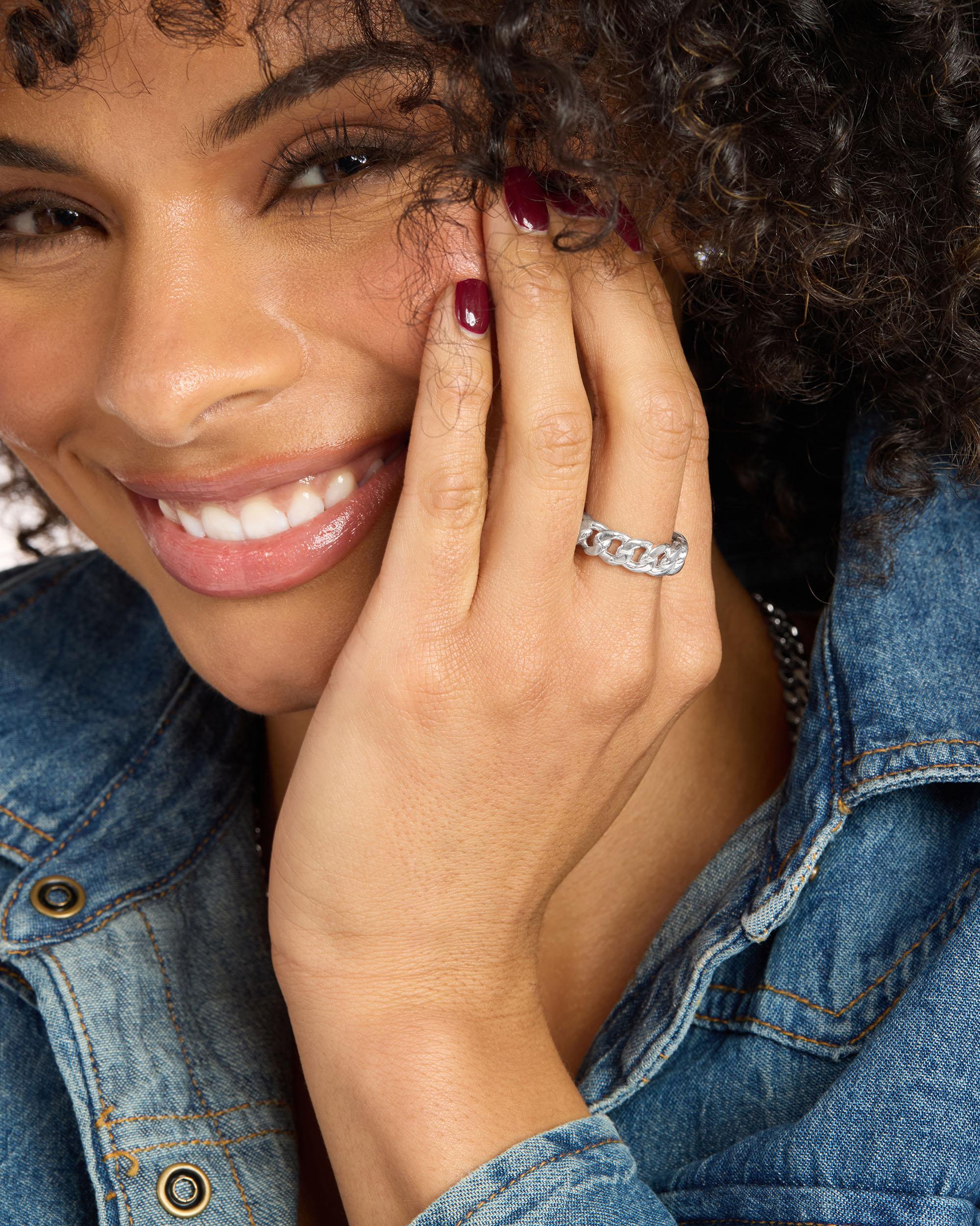 Julian 6.8mm Ring - Silver - Image 2