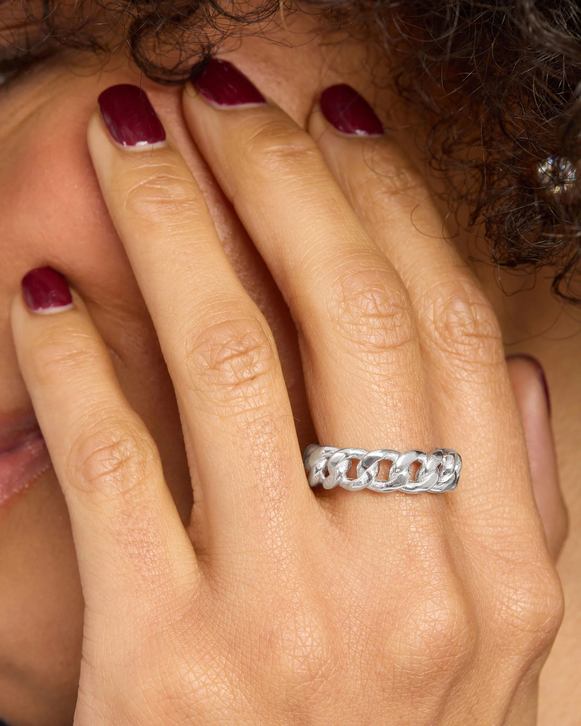 Julian 6.8mm Ring - Silver - Image 3