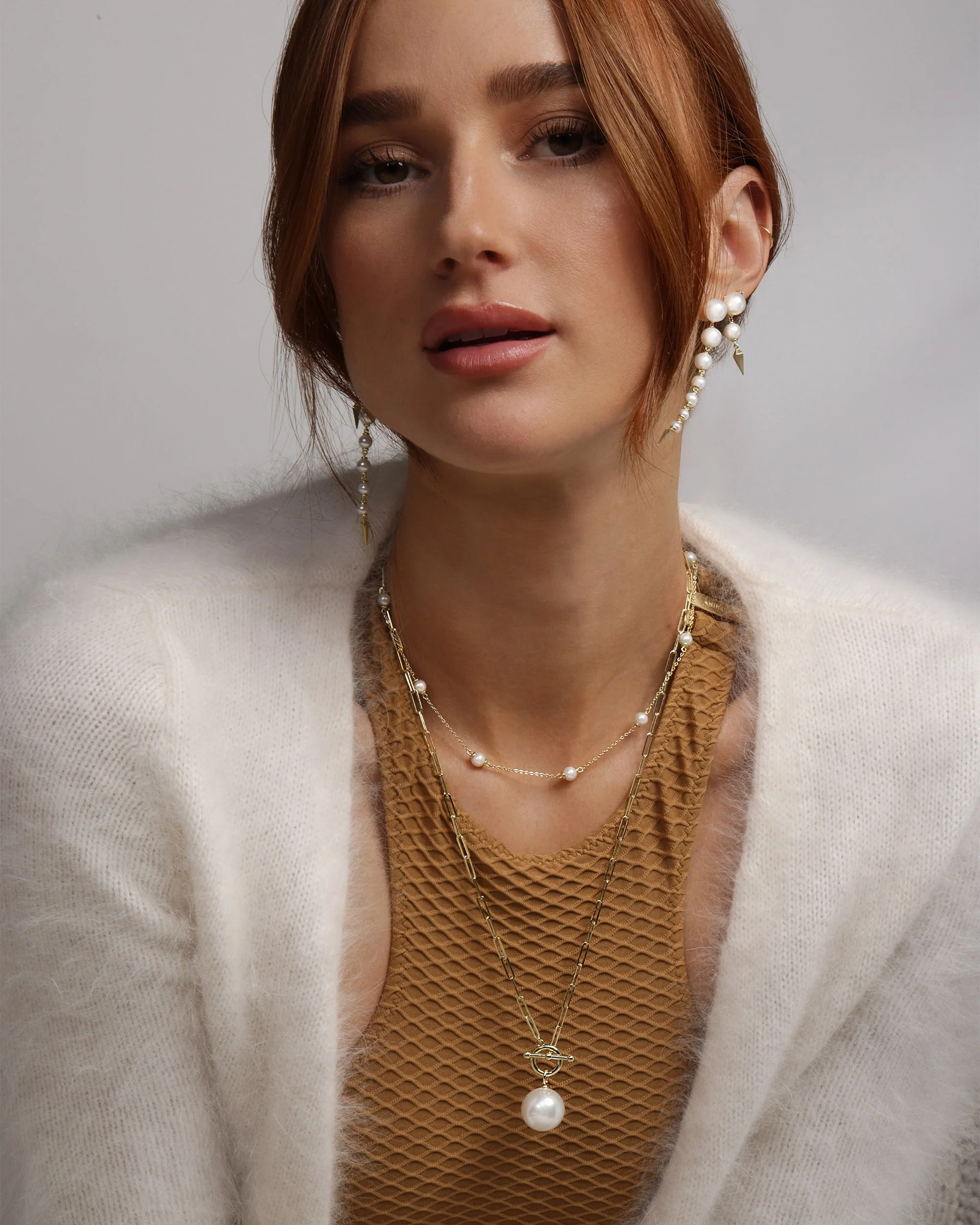Life's A Ball Pearl Pendant Necklace - Silver - Image 5