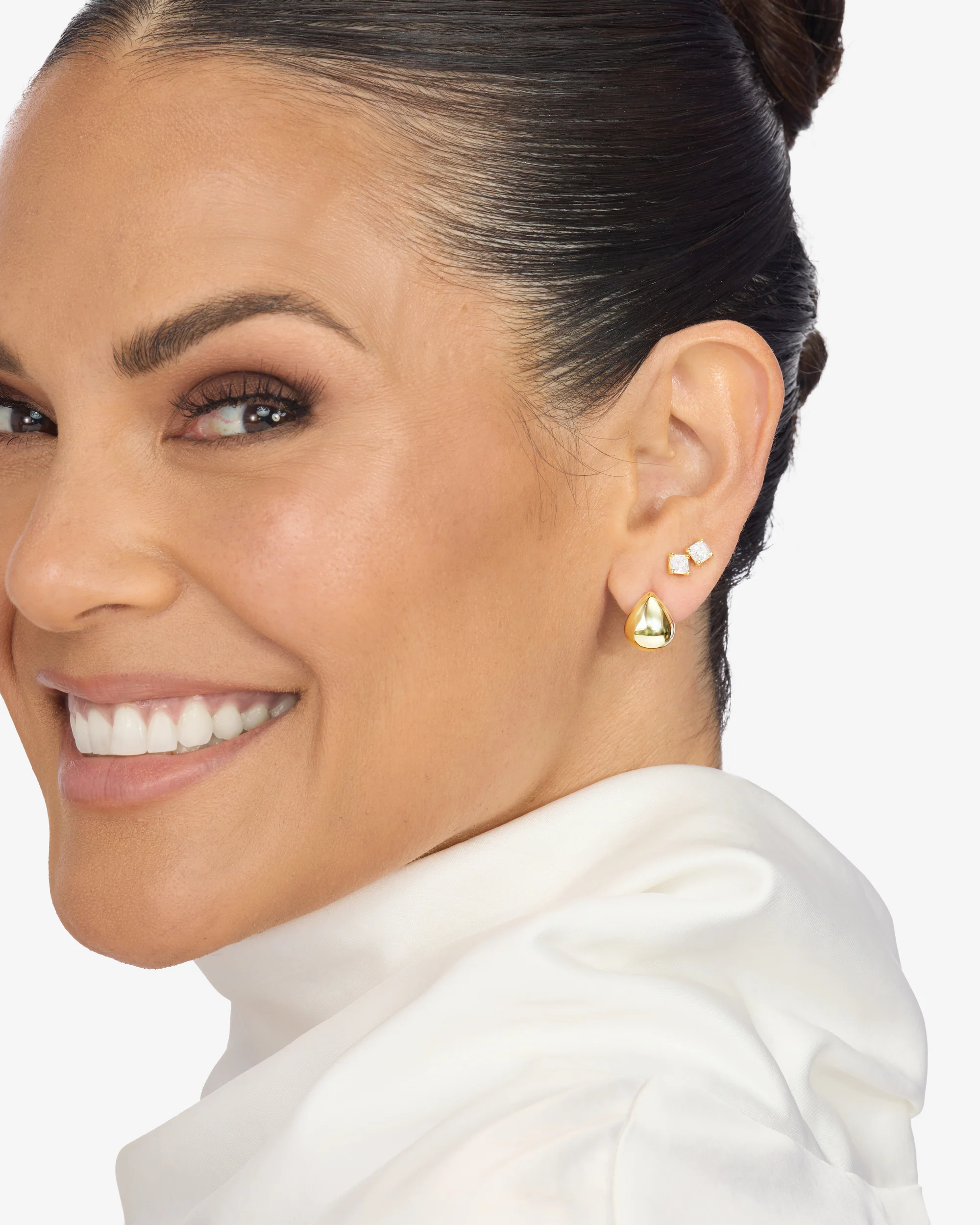 Lil' Norah Earrings - Gold - Image 4