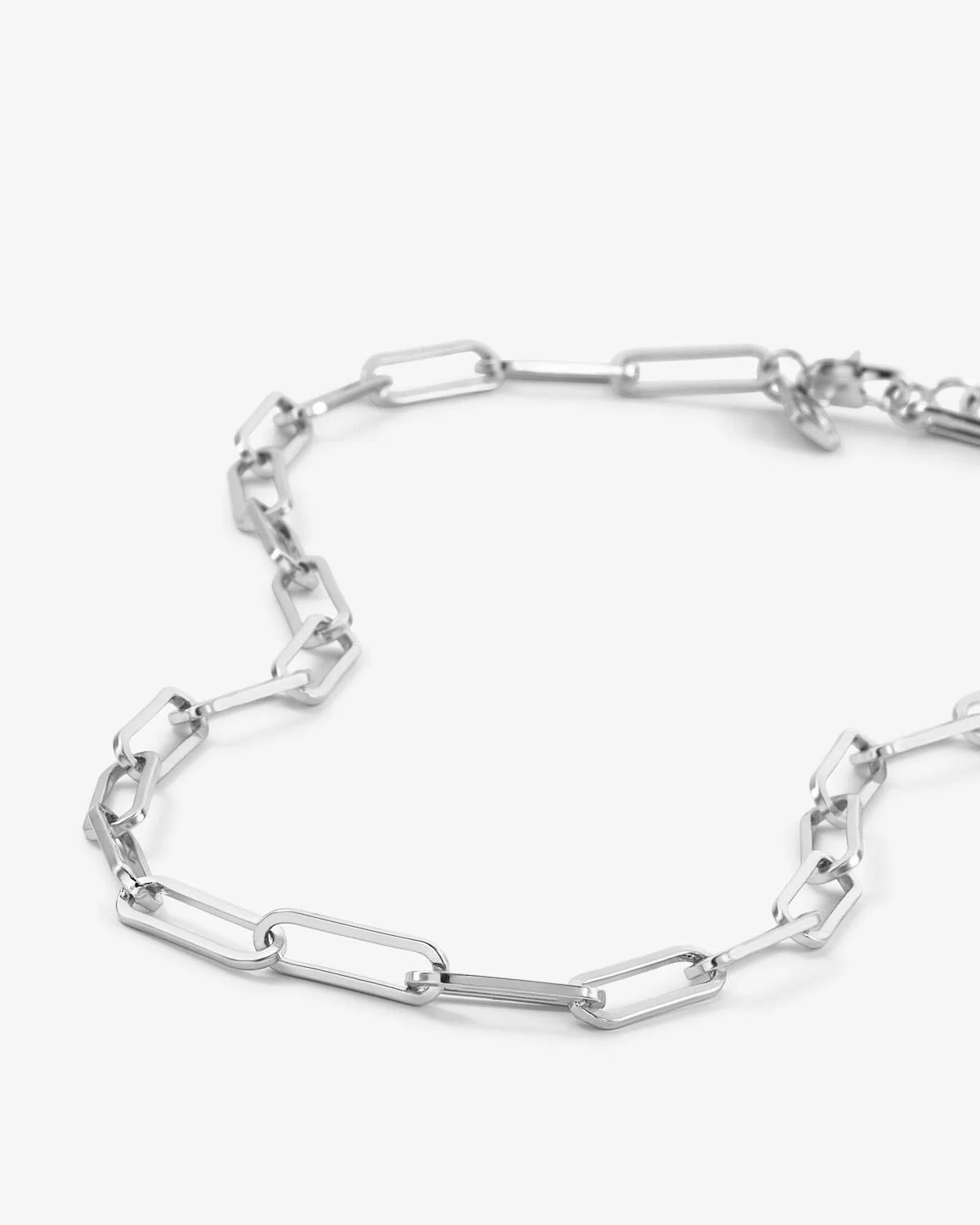 Samantha Chain Necklace 5mm - Silver - Image 3
