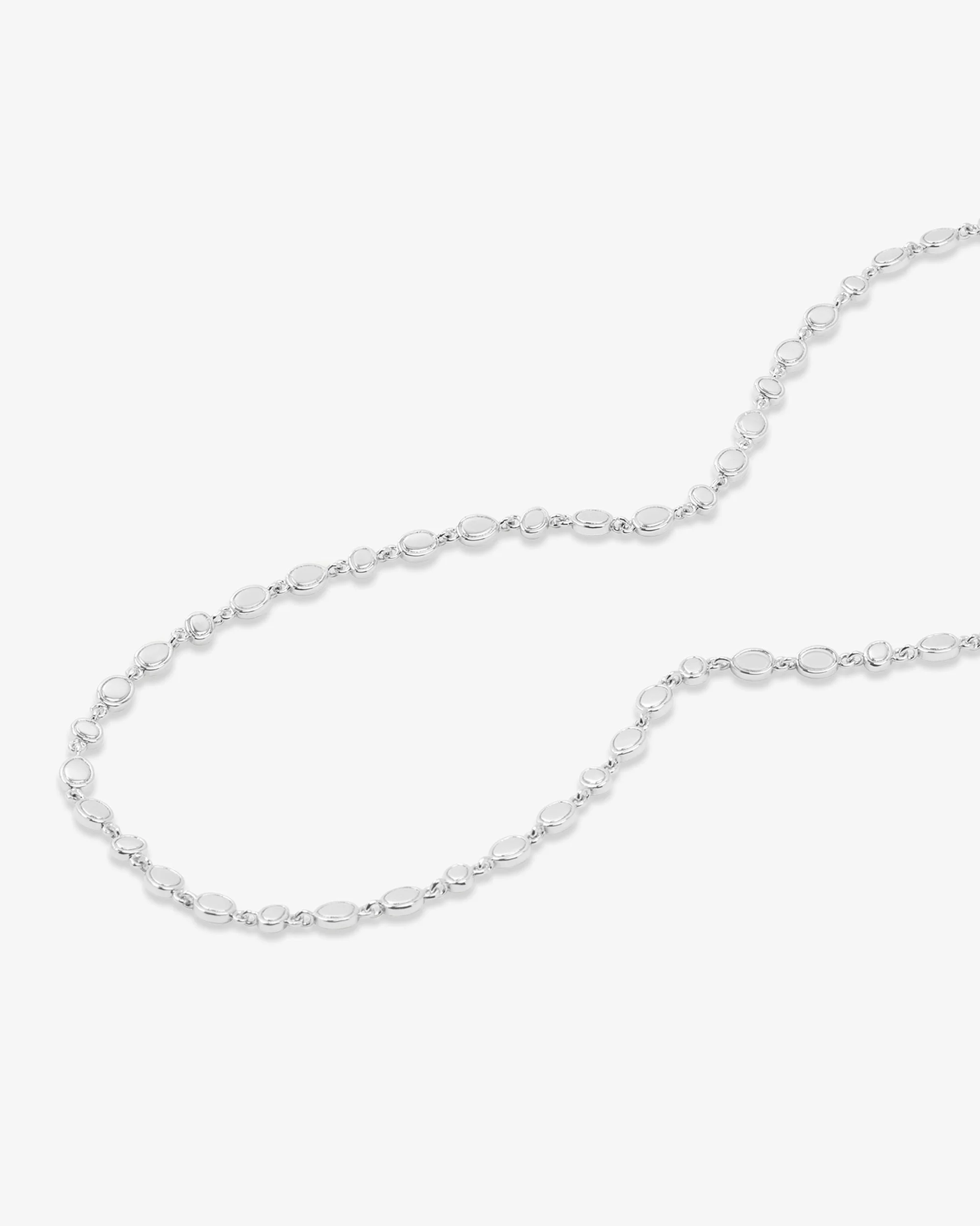 "She's A Natural" Infinity Necklace 4.7mm - Silver - Image 3