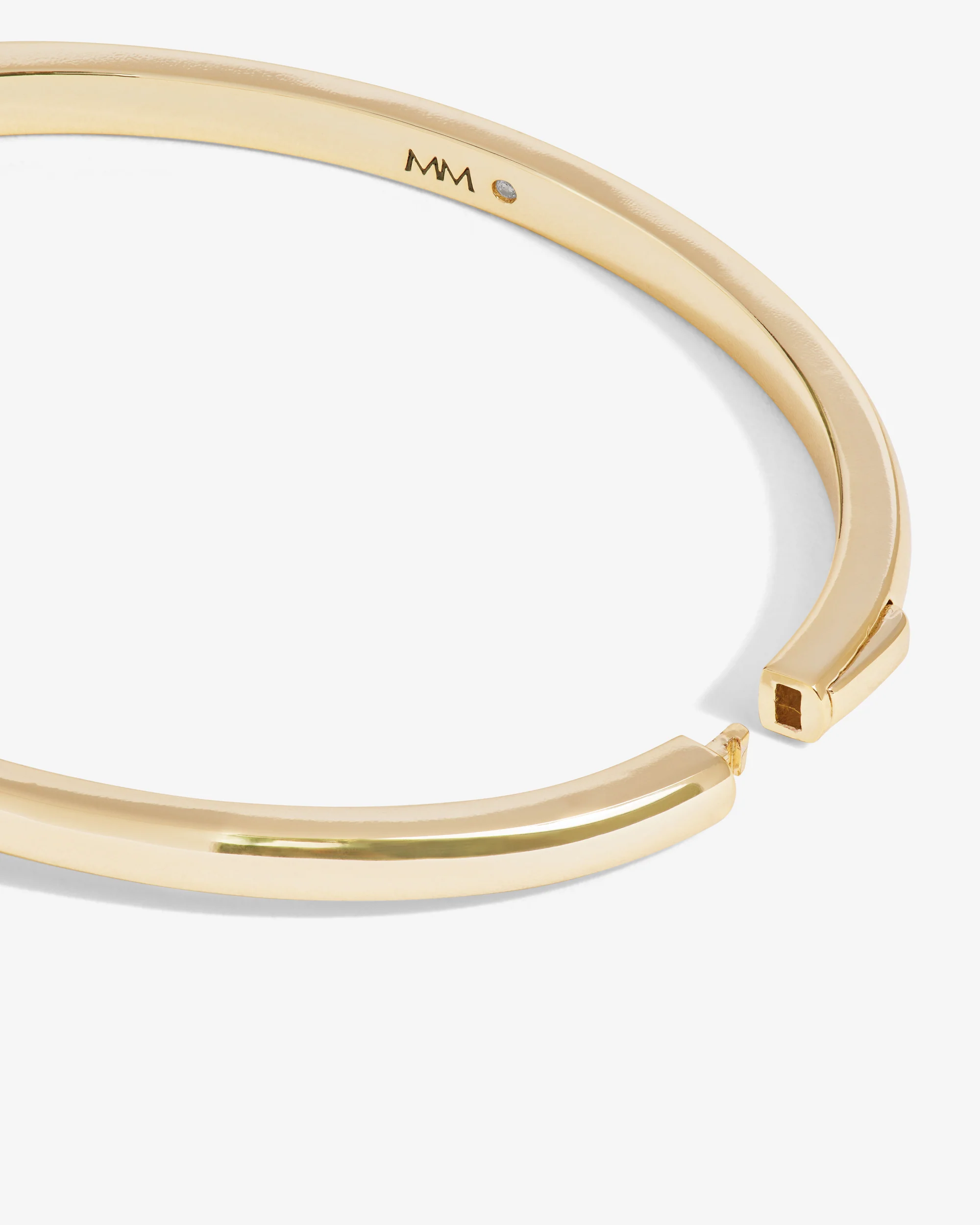 She's on Point Cuff - Gold|White Diamondettes - Image 5