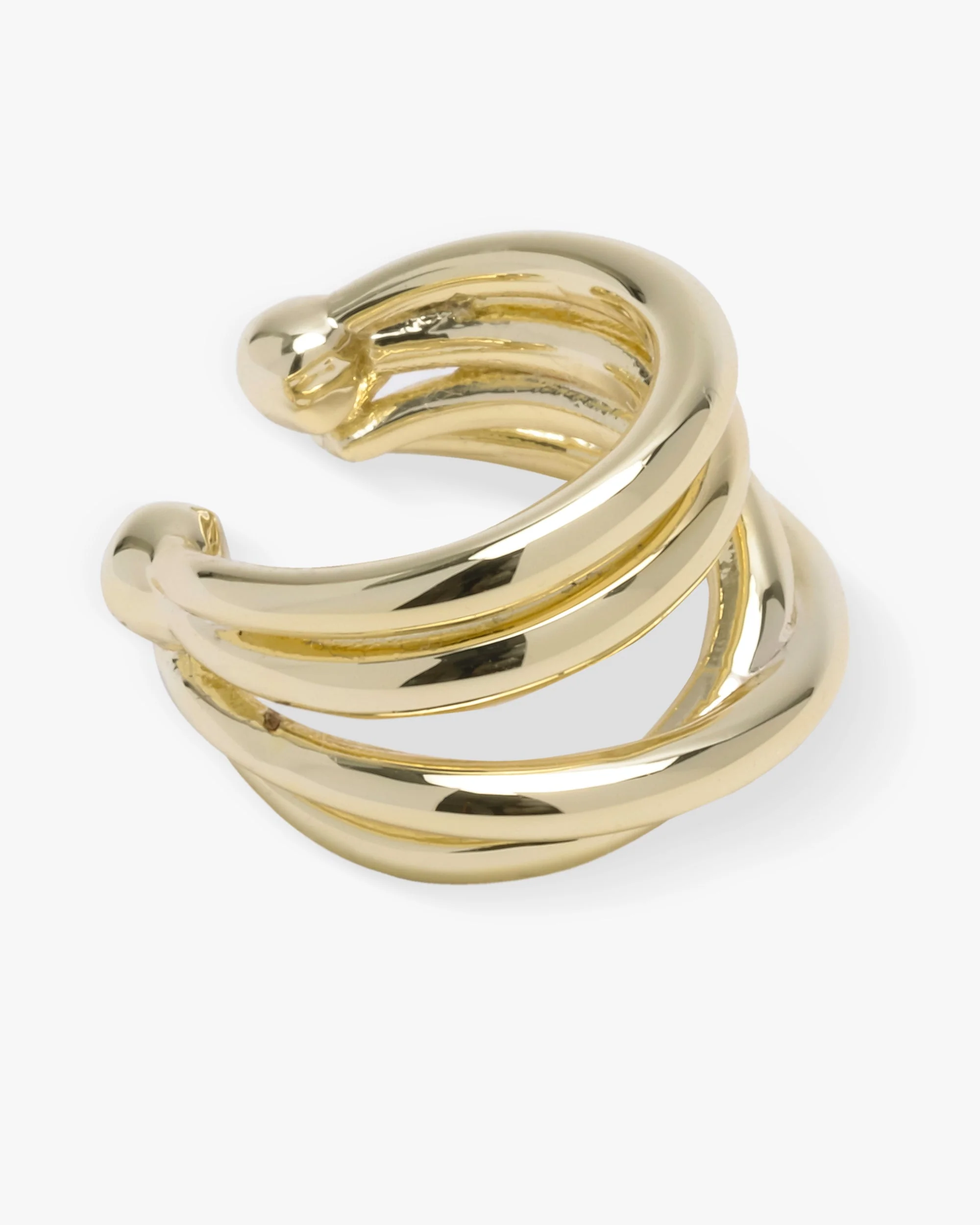 "She's So Smooth" Ear Cuff - Gold - Image 3