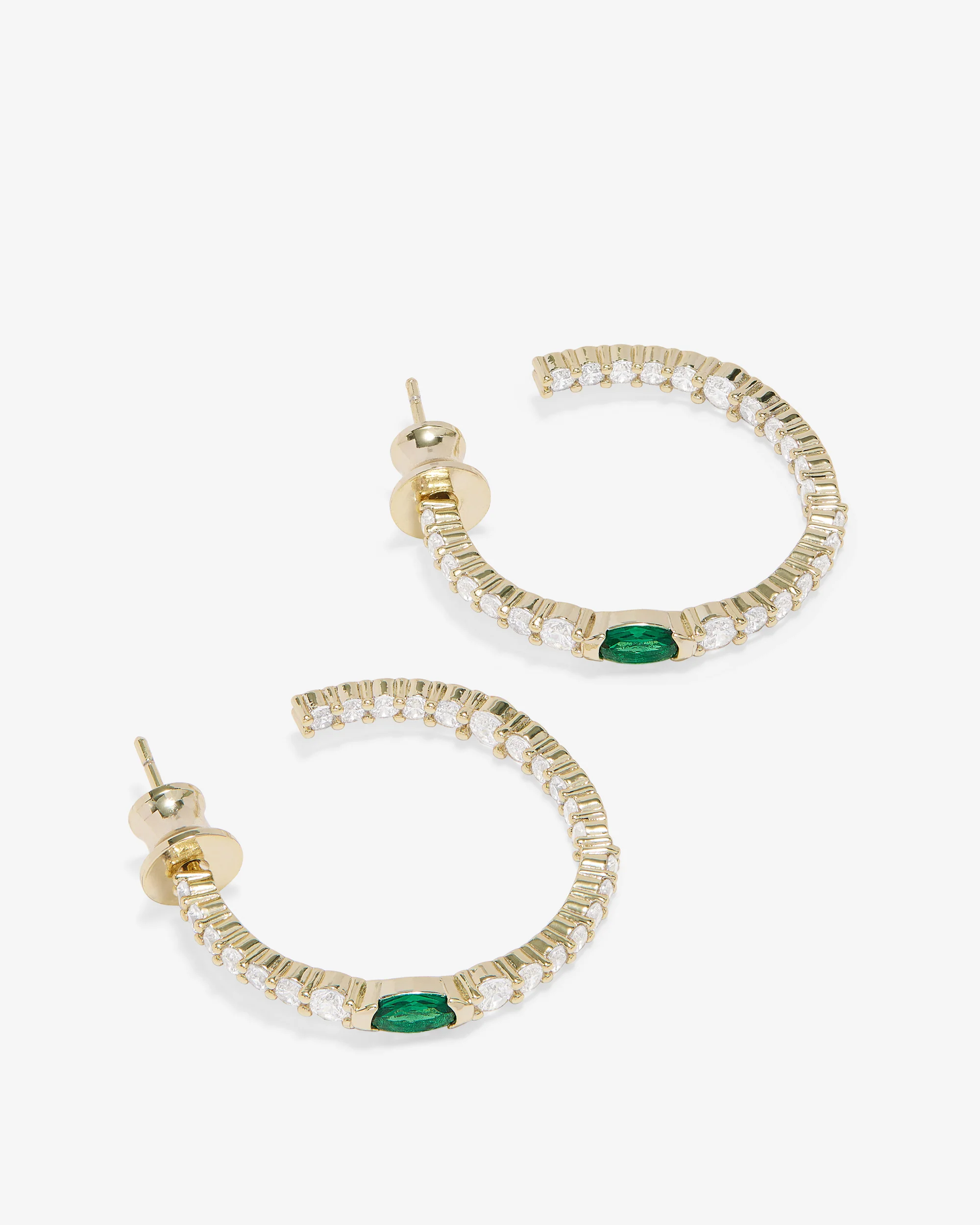 The Maven Hoops 1" - Gold|Emerald - Image 3