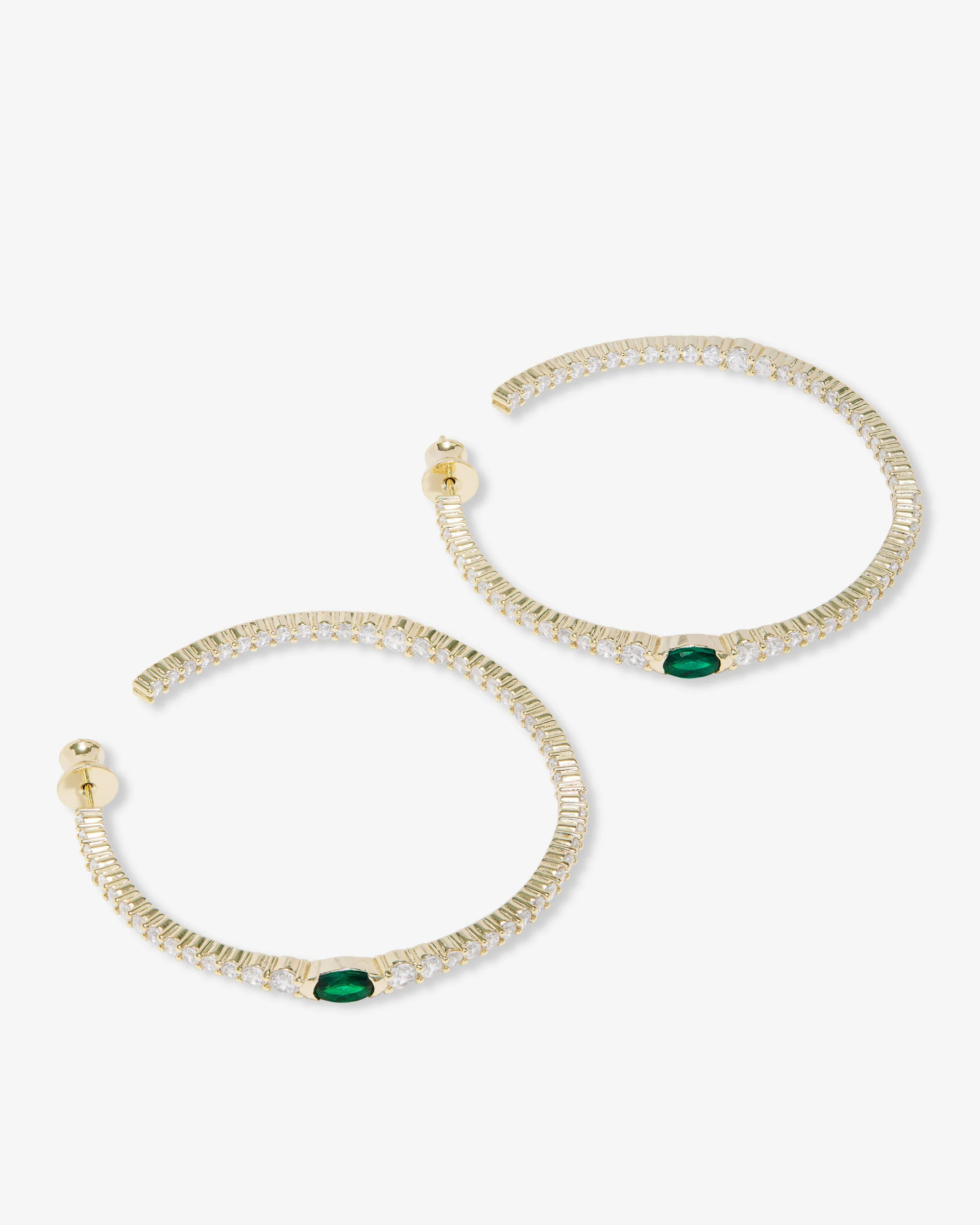 The Maven Hoops 2" - Gold|Emerald - Image 3