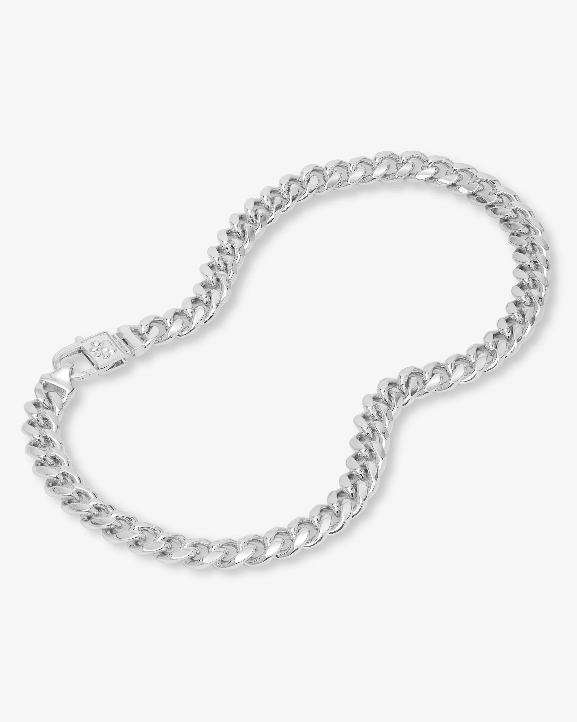 Thor Cuban Chain Pet Necklace 10.8mm - Silver - Image 7