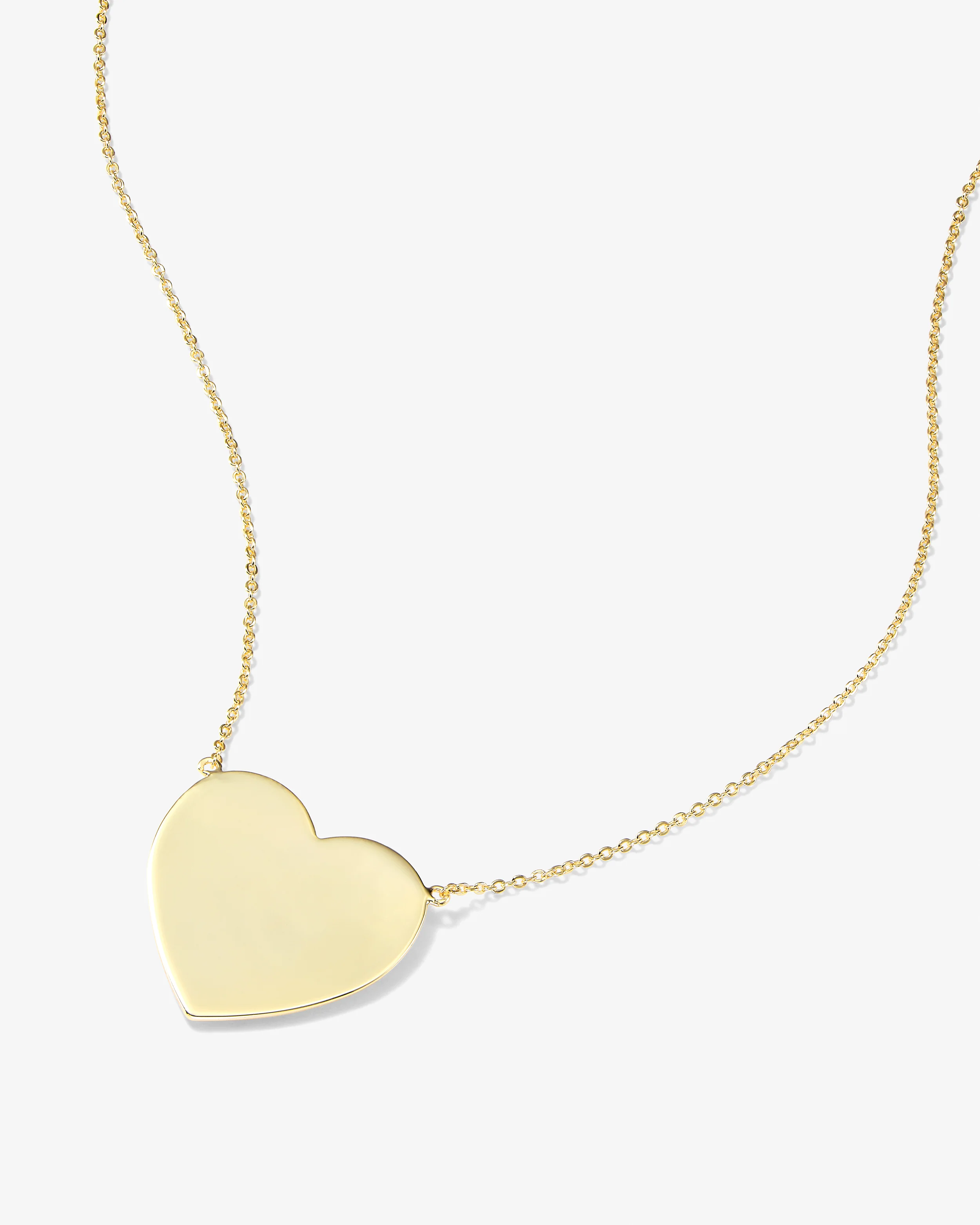 XL You Have My Heart Necklace - Gold - Image 4