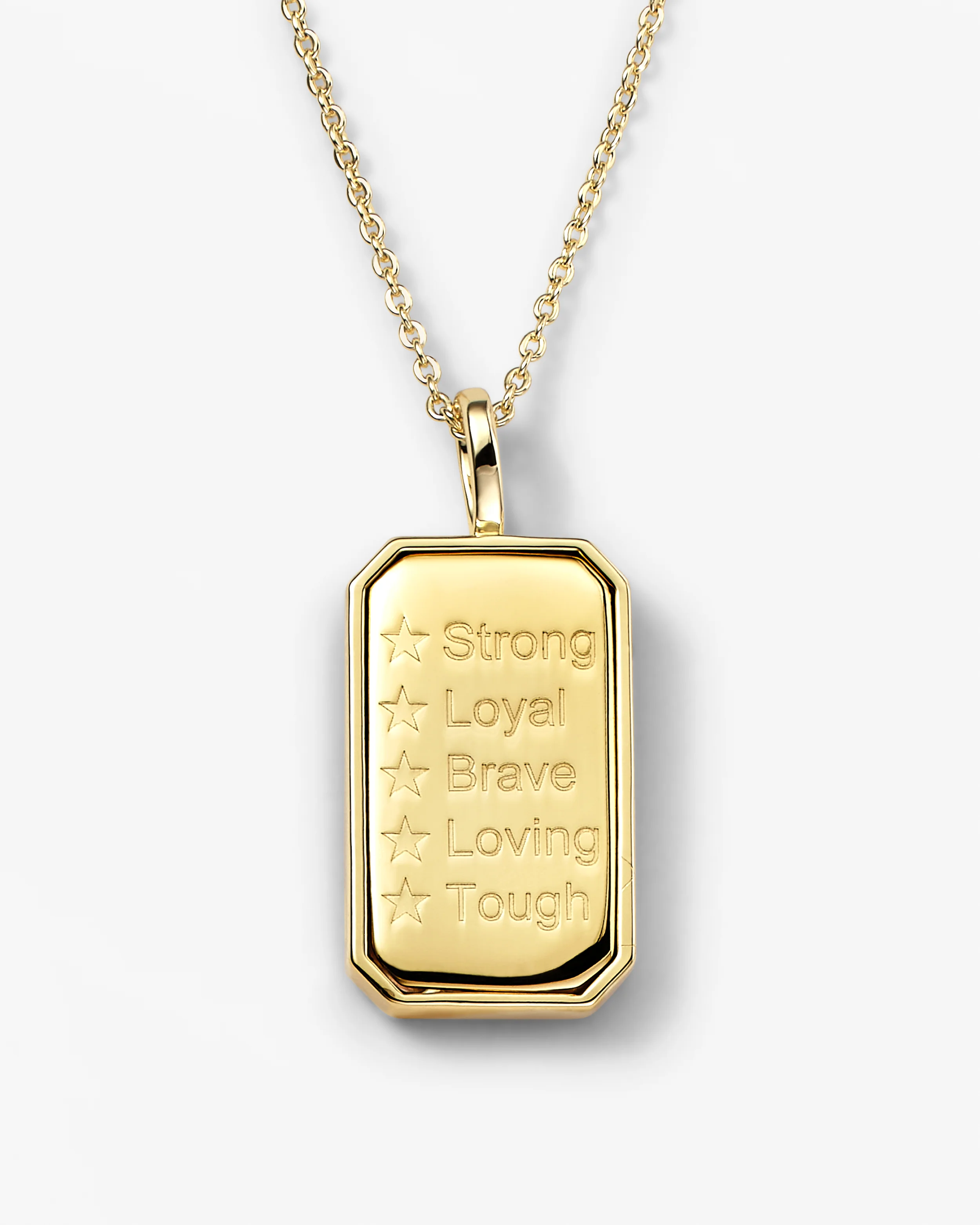 Zodiac Amulet Necklace - Gold - Image 28