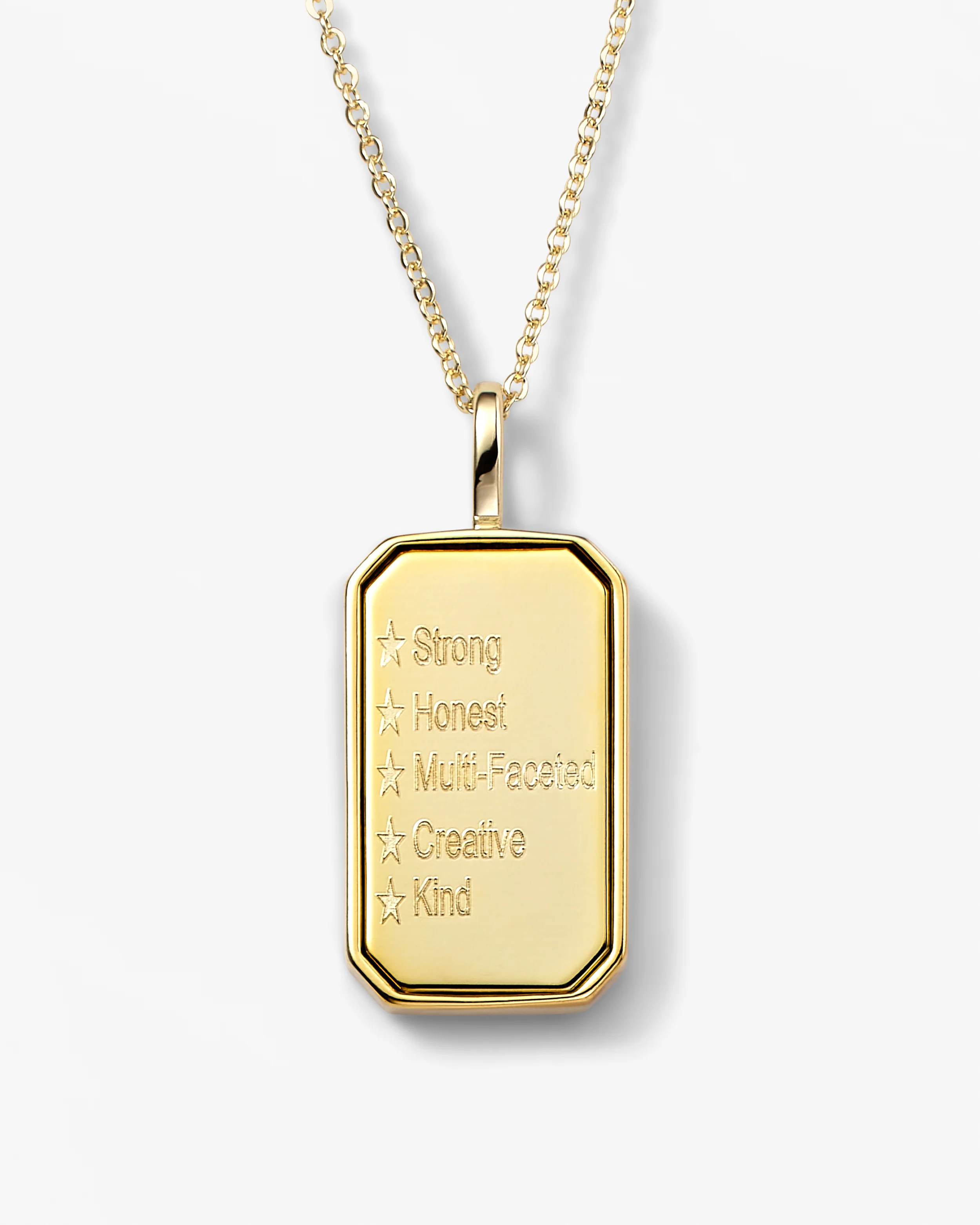 Zodiac Amulet Necklace - Gold - Image 30