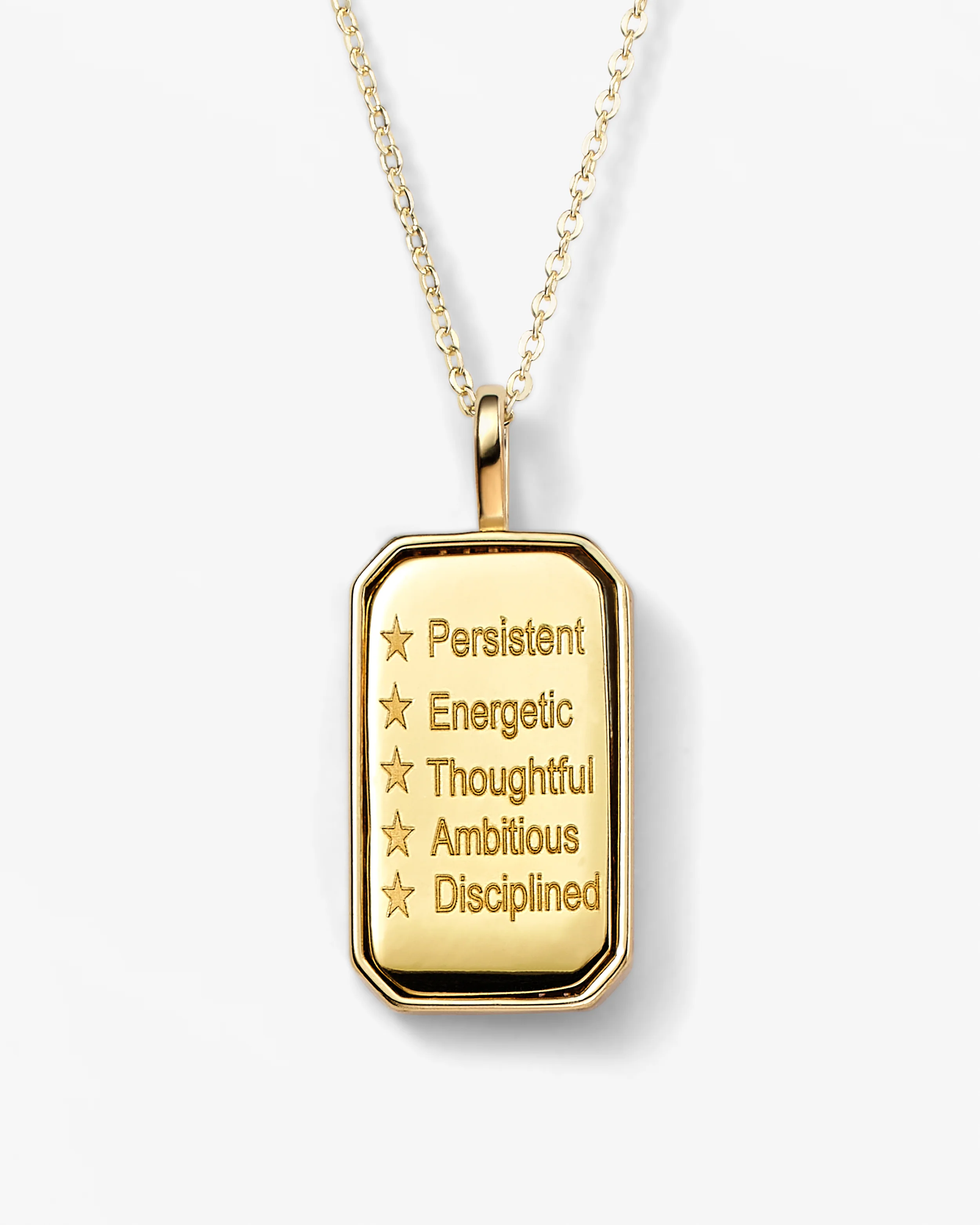 Zodiac Amulet Necklace - Gold - Image 35