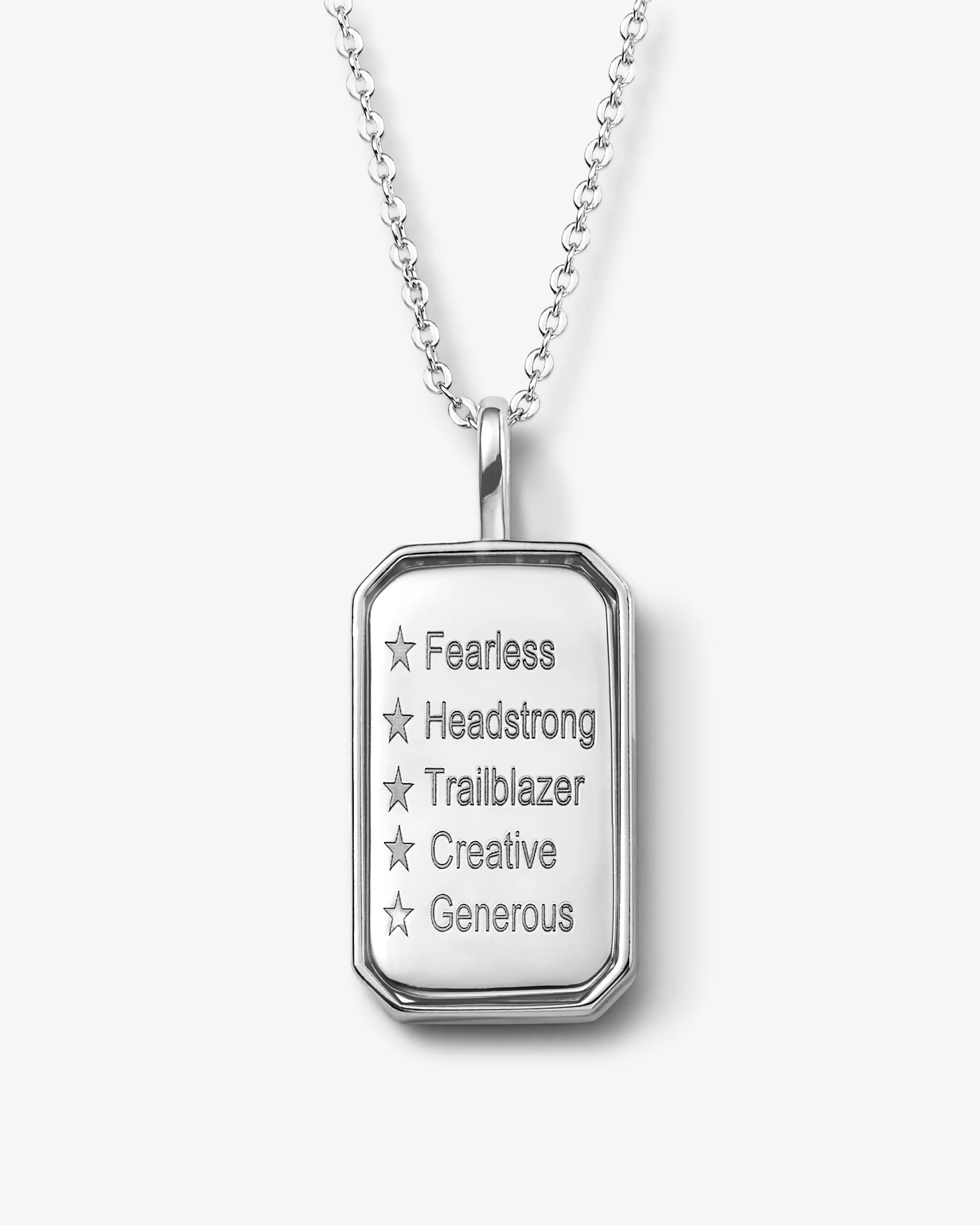Zodiac Amulet Necklace - Silver - Image 32