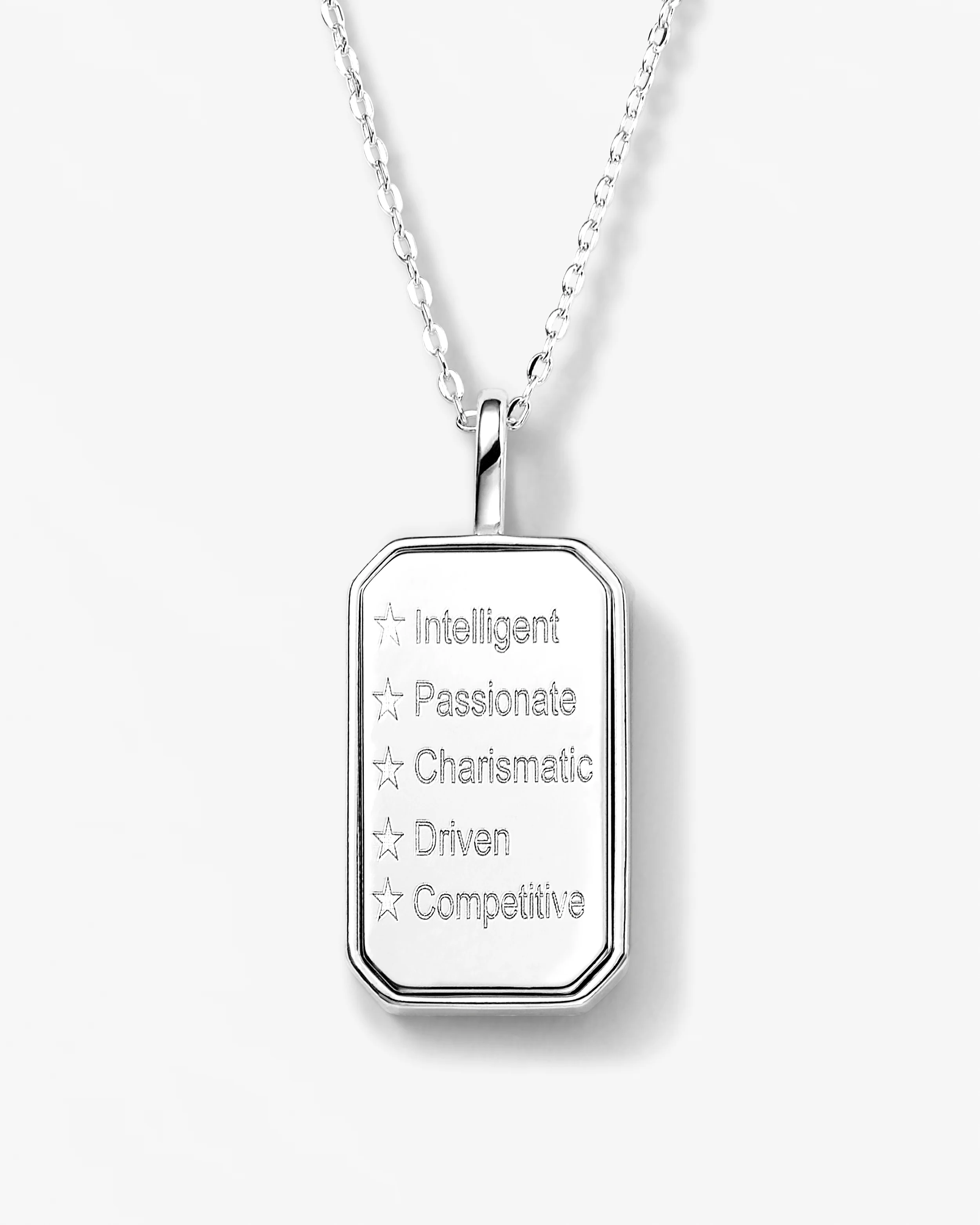 Zodiac Amulet Necklace - Silver - Image 38